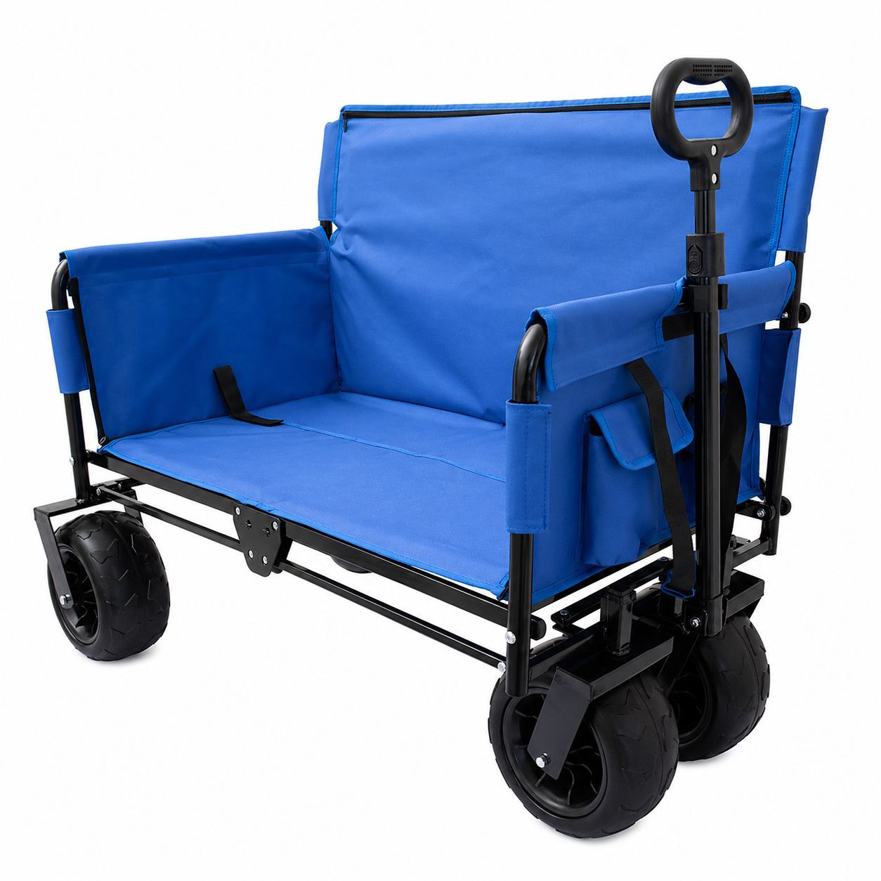 The Sideline Seat Wagon | 2-in-1 Folding Wagon Bench