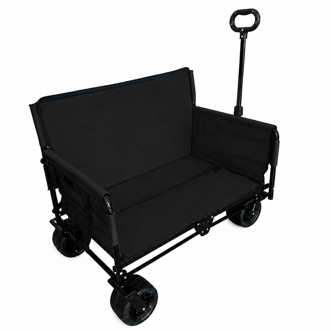 The Sideline Seat Wagon | 2-in-1 Folding Wagon Bench