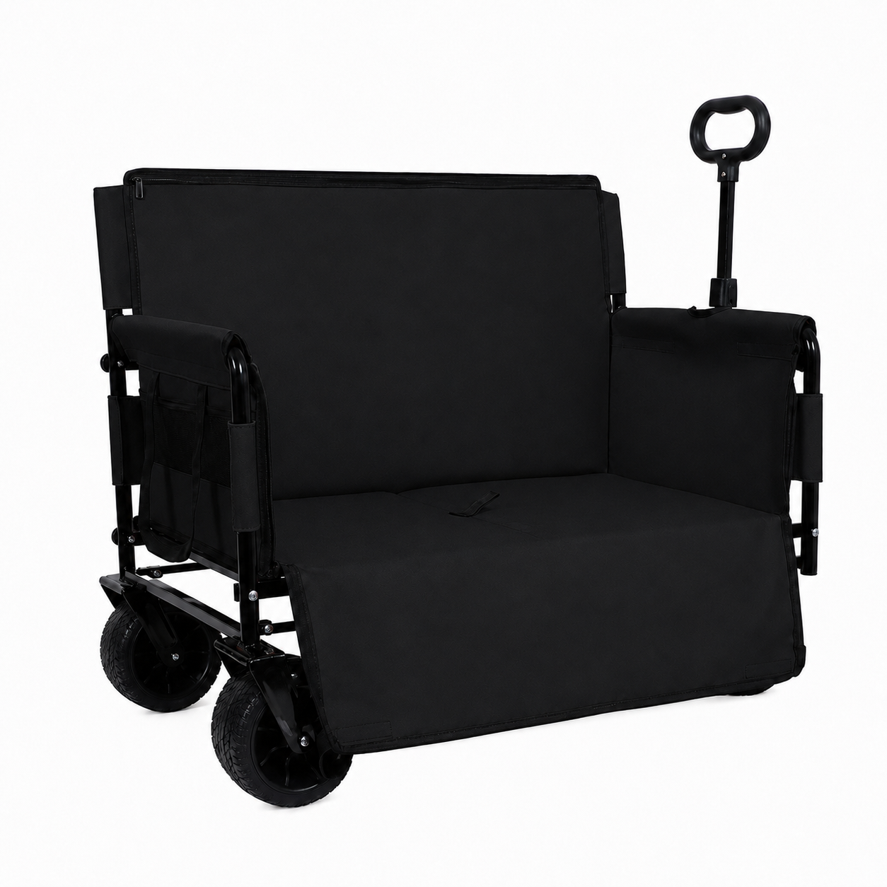 The Sideline Seat Wagon | 2-in-1 Folding Wagon Bench