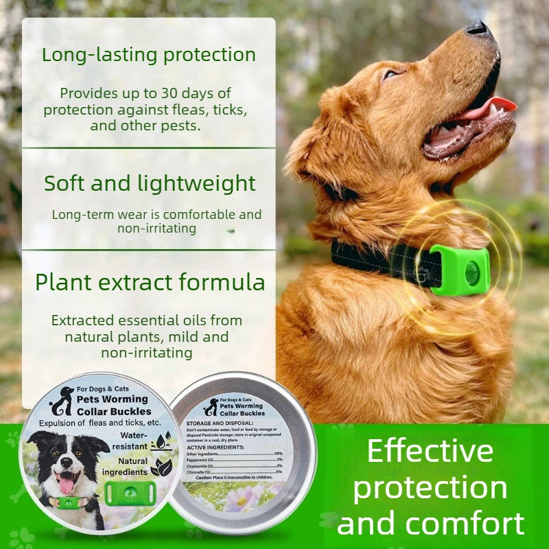 Collar Guard ShieldPod™ - Botanical Flea & Tick Collar Pendant